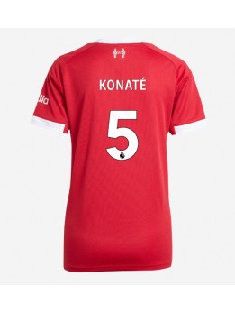 Liverpool Ibrahima Konate #5 Replika Hemmakläder Dam 2025-26 Kortärmad
